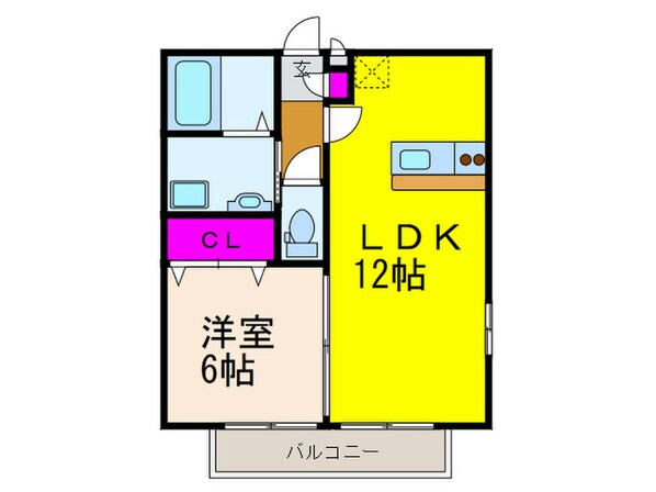 ＷＥＳＴ　ＡＭＡの物件間取画像